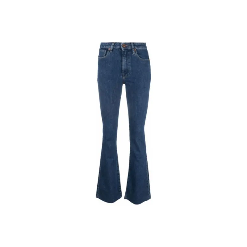 3X1 Farrah Mid rise Flared Jeans-0