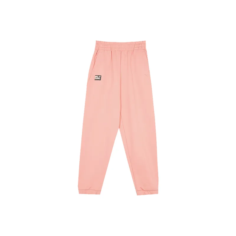PUMA CLASSICS Knitted Sweatpants Women's Fruit Pink-0