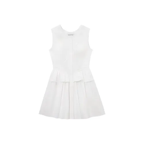 Self portrait Lace Detailed Sleeveless Mini Dress