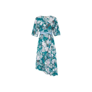 DVF Diane Von Furstenberg Short-Sleeved Dresses Women's Blue