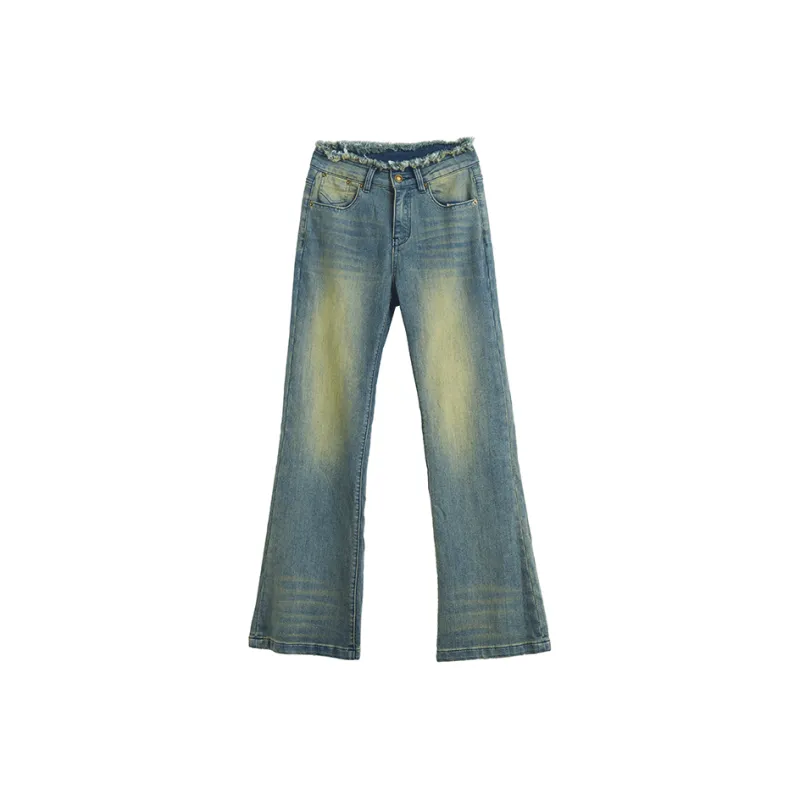 NNOVA Jeans Women's Vintage Yellow-0