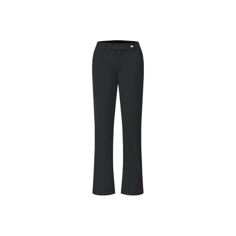 FILA Knitted Sweatpants Women's Pitch Black-0