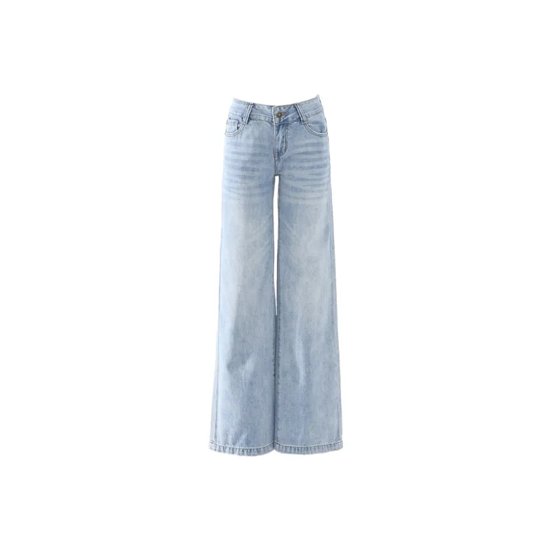 Kazakhstan Jeans Women's Light Blue-0