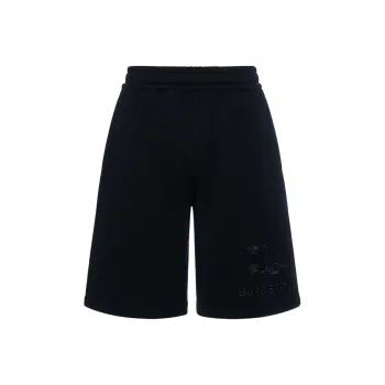 Burberry Logo Embroidered Track Shorts