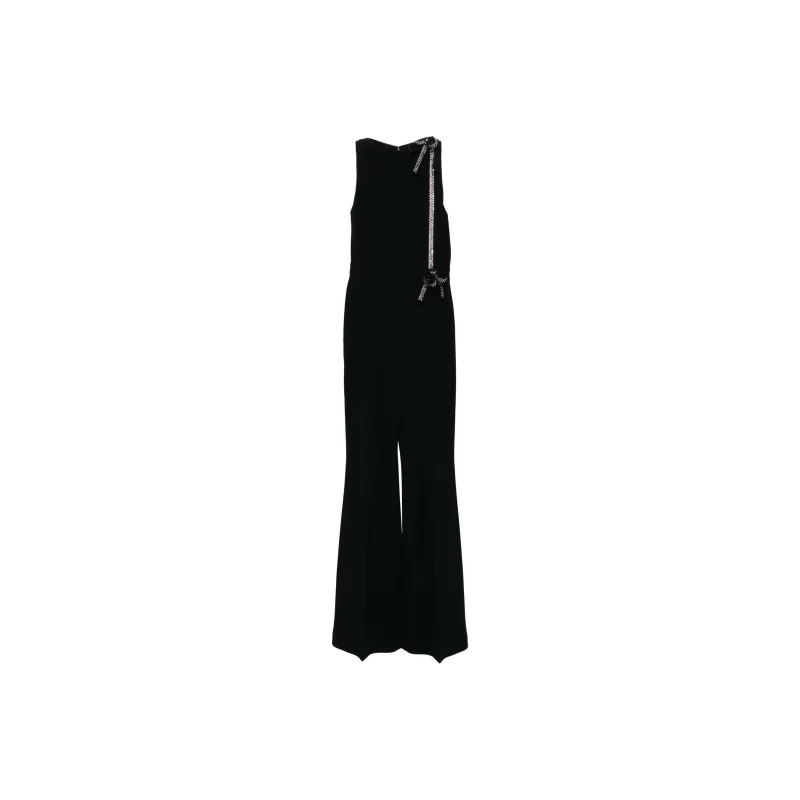 ELIE SAAB Crystal Bow Jumpsuit-0