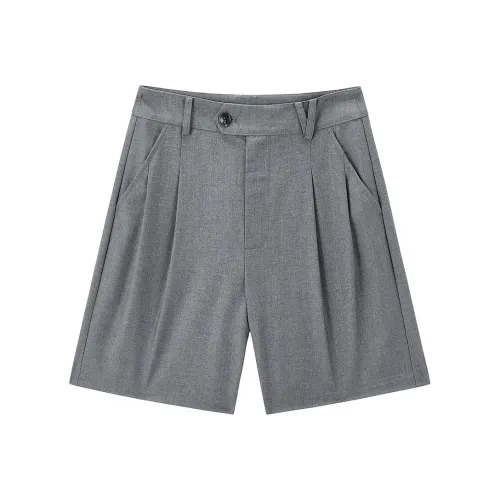 LEDIN Casual Shorts Women's Tin Gray In Stock