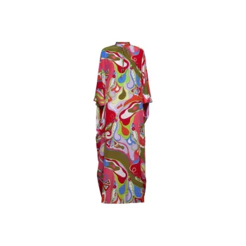 EMILIO PUCCI Orchidee print Kaftan