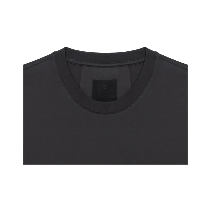 Givenchy Slim Fit Reverse Print T Shirt-8