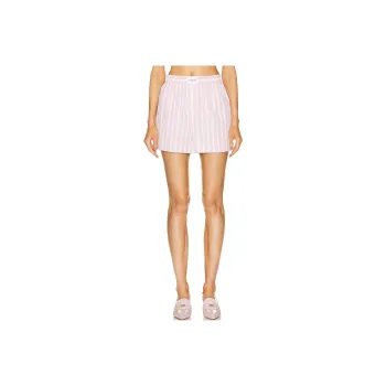 Alexander Wang Casual Shorts Women's Pink/White
