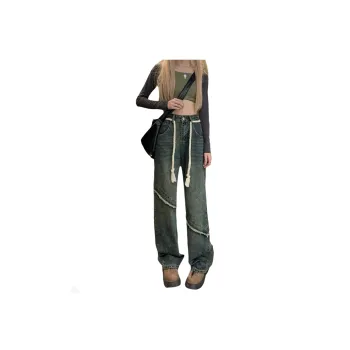 PANDA BASE Jeans Women's Vintage Blue