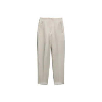 ZARA Suit Trousers Women's Ecru