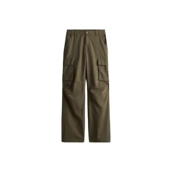 H&M Cargo Pants Women's Dark Khaki Green