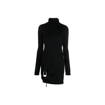 1017 ALYX 9SM Buckle-detail Ribbed-knit Minidress