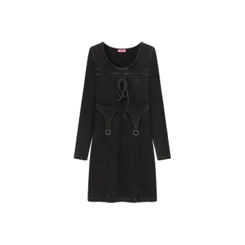 CHUU Long Sleeved Dresses Women's Black