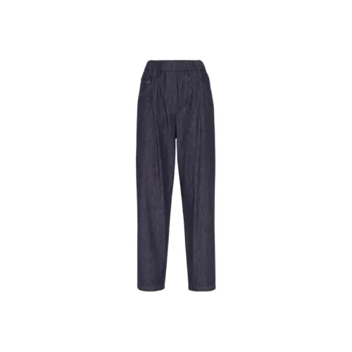 Brunello Cucinelli Elasticated waist Tapered Jeans
