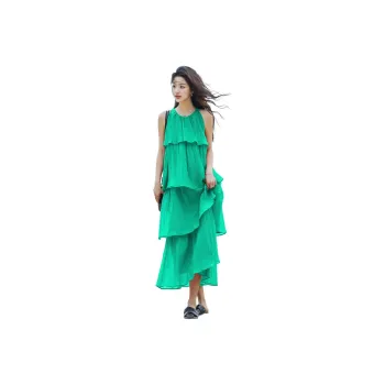 【dme】 SS24 Sleeveless Dress Women's Mint Green