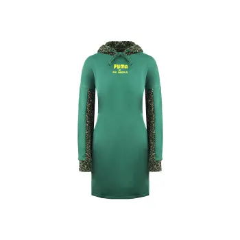 PUMA x Mr. Doodle Long Sleeved Dresses Women's Green