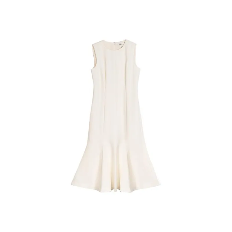 CLUB MONACO Sleeveless Dress Women's White-0