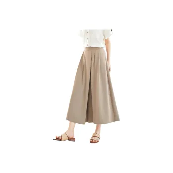 Like The Age Of Water Summer Casual Pants Loose Fit Women's Khaki
