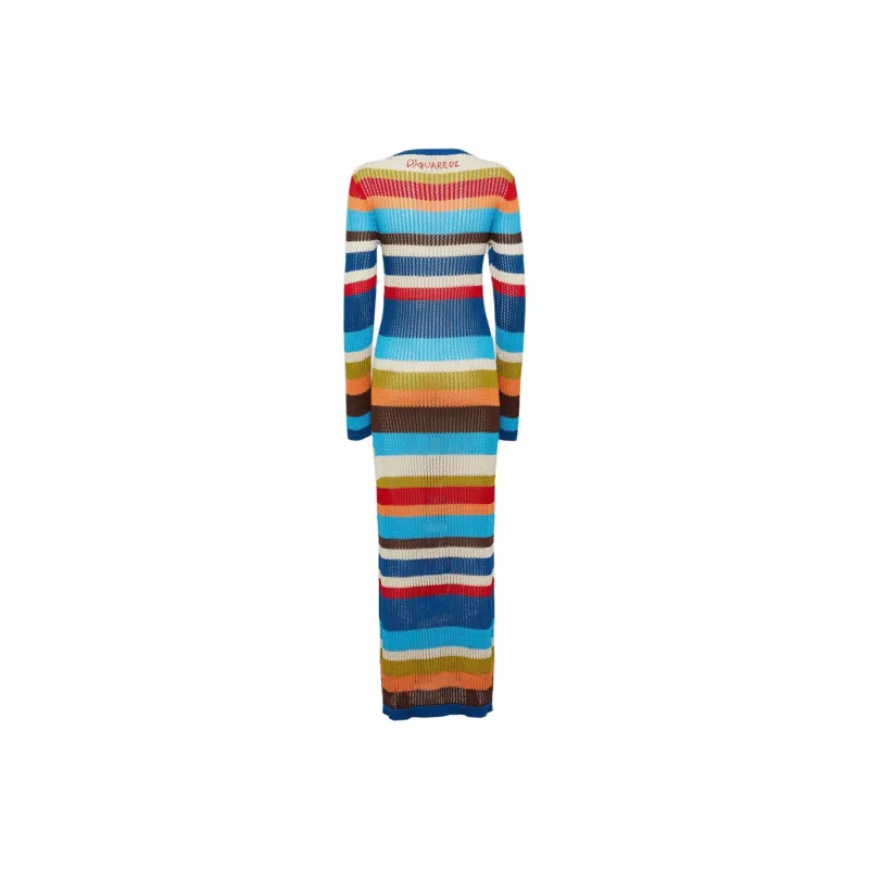 DSQUARED 2 Knitted Maxi Dress-1