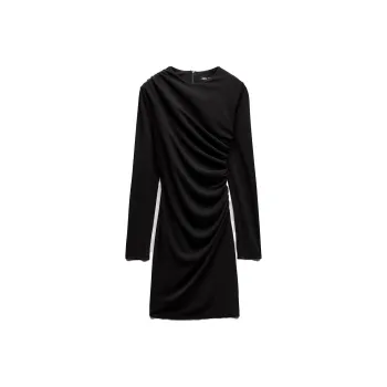 ZARA Long Sleeved Dress Women's Black