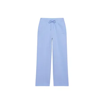 ARITZIA Cozy Sweatfleece Boyfriend Wide Sweatpant Knitted Sports Pants Women's Dayflower Blue/Commelina Blue
