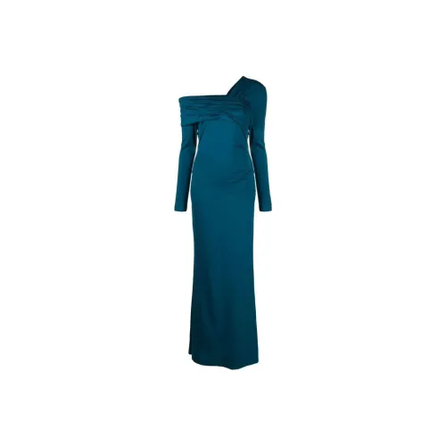 DVF Diane Von Furstenberg Dolores Pleat-detail Maxi Dress