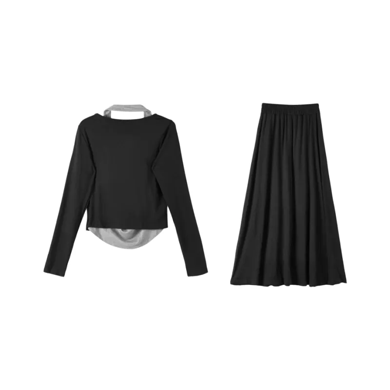 JOSR Two Piece Skirt Sets Women's-1