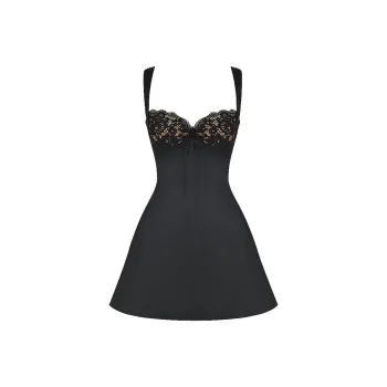 HOUSE OF CB ADRIANA Slip Dresses Women's Black
