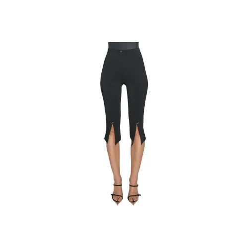 Mugler Pierced Cropped Trousers