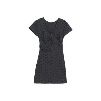 Incolore Short Sleeved Dress Women's Gray