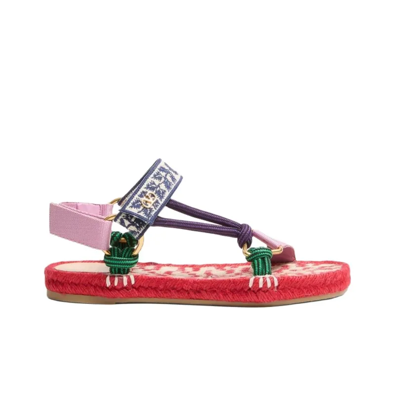 Valentino Lake Powell One Strap Sandals Women's Red-1