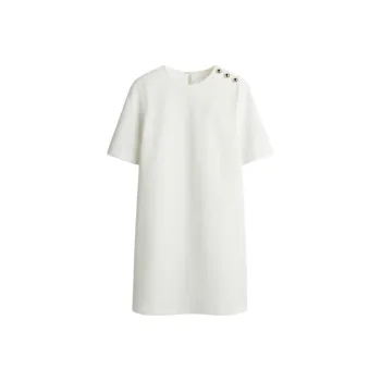 H&M Short Sleeved Dresses Women's White