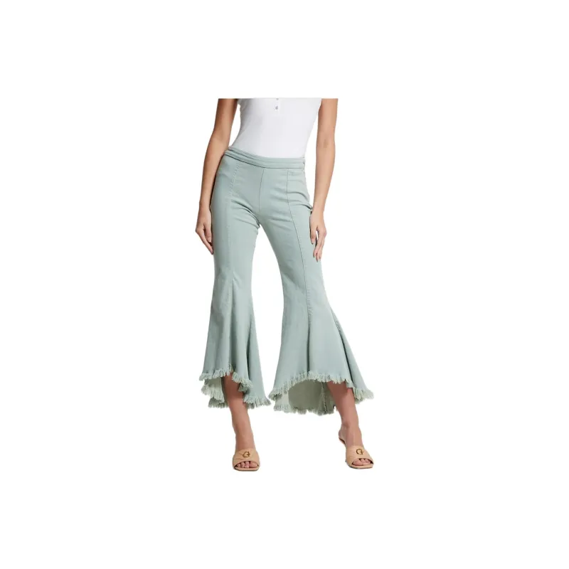 GUESS Sofia 1981 High-Rise Flared Jeans Jeans Women's Blue-0
