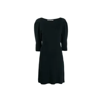 Stella McCartney Short-Sleeved Dresses Women's Black