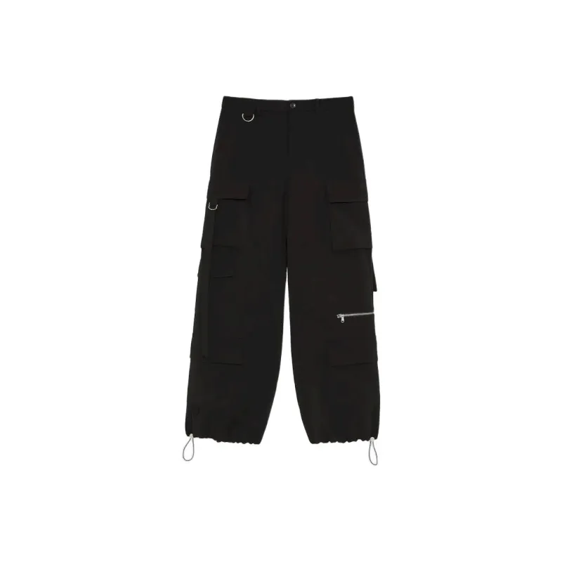 Patrizia Pepe Wide leg Cargo Trousers-0