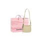 Ecru+Shopping Bag