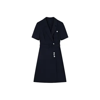 XWI SS24 Short Sleeved Dresses Women's Navy Blue