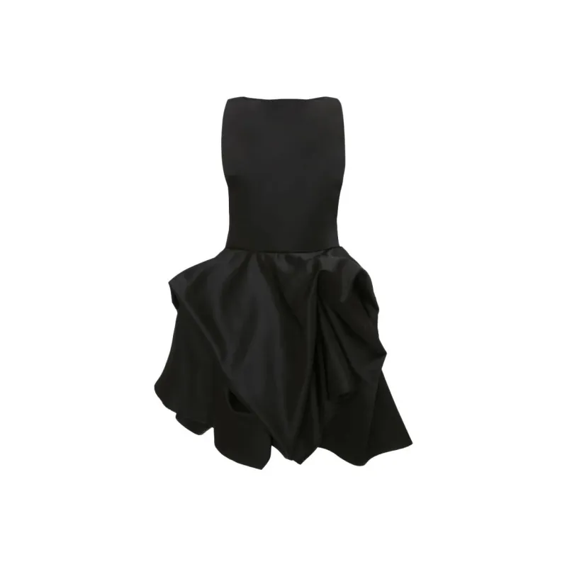 JW Anderson Sleeveless Asymmetric Mini Dress-0