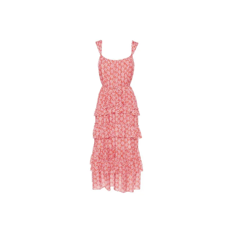 DVF Diane Von Furstenberg Moderna Floral print Midi Dress-0