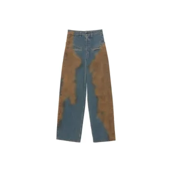 UMA WANG Ball Wide leg Jeans