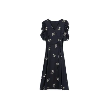 ETSE Short Sleeved Dresses Women's Black