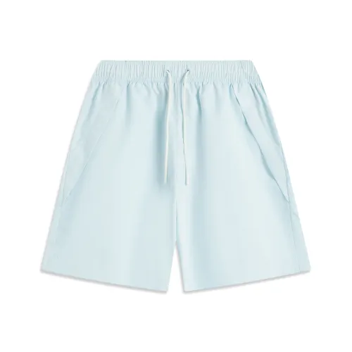 LiNing Sports Life Collection Casual Shorts Women's Light Clear Blue