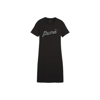PUMA Short Sleeved Dress Women's Black