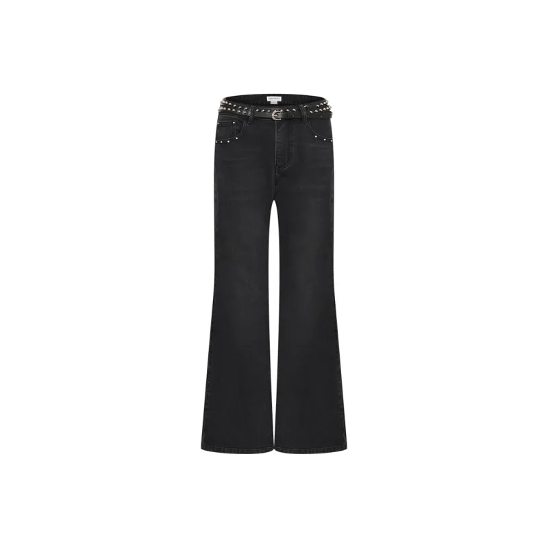 URBAN REVIVO Jeans Women's Jet Black-0