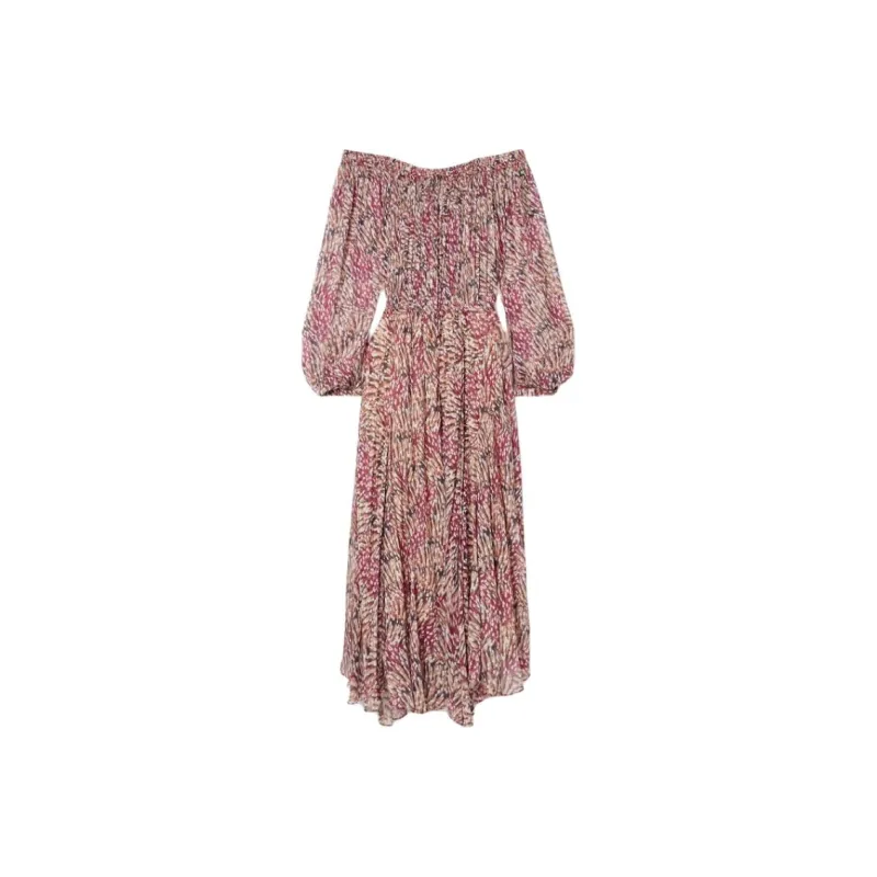 ISABEL MARANT ETOILE Volga Off shoulder Dress-0