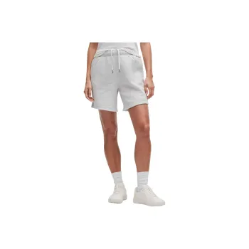 Lululemon Scuba Series Casual Shorts 7' Women's Extremely Light Gray