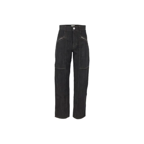 ISABEL MARANT High Waisted Wide Leg Jeans