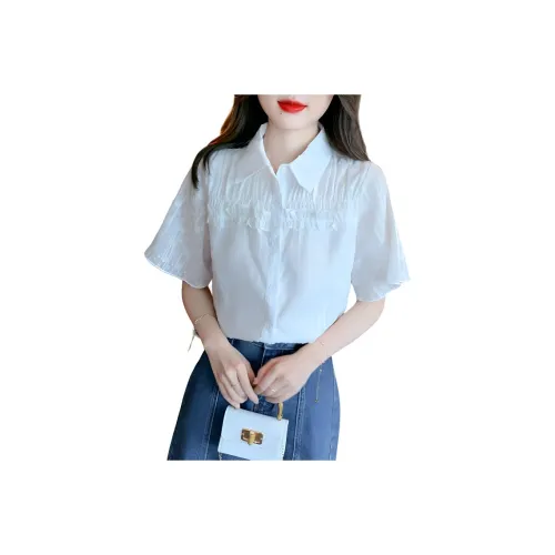 XIANSINIAO T Shirts Women's White