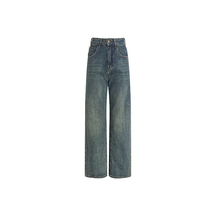 WooHa Jeans Women's Denim Blue-0